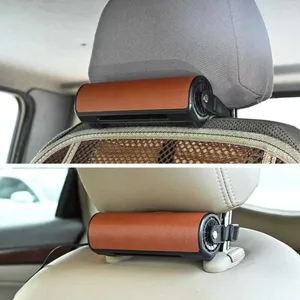 Ventilador de encosto de cabeça traseiro para interior do carro, plugue USB, ventilador de assento de carro, energia eólica até baixo ruído, assento traseiro de carro, ventilador criativo, ventilador de carro de verão, atacado