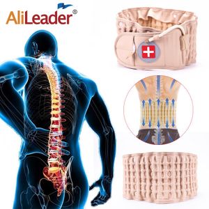 Relaksation Alileader Back Belt Massager Wsparcie Przyczepność Trakcja Trakcja powietrza Massager nadmuchiwany sprzęt rozciągający masażer lędźwiowy