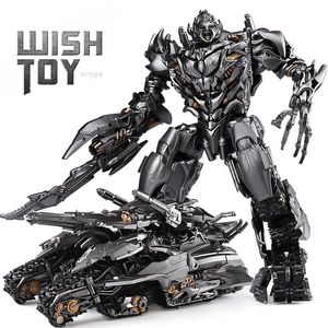 Action Toy Figures BMB Transformation Robot Mega Galvatron LS-06 LS06 Tank Mode Mp36 Alloy Oversize Movie SS13 Action Figure Collection Model Toys 230607