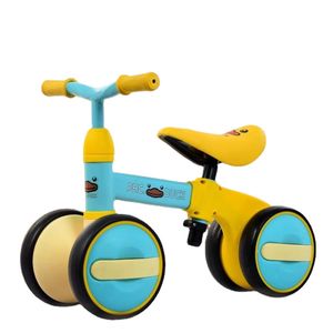 Barns balansbil utan pedal baby fyra hjul svängande bil barns rida på fordon baby walker balans cykel barn trehjuling