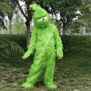 Ny vuxen Green Devil Genius Mascot Costume Top Cartoon Anime Theme Character Carnival Unisex vuxna storlek Jul födelsedagsfest utomhus outfit kostym