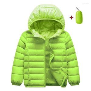 Jackor Children's Hooded Jacket 2023 Solid Color Zipper Youth Versatile Spring and Autumn Warm Coat