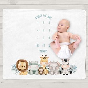 Filtar Swaddling Twin Baby Monthly Record Growth Milestone Filt Born Soft Swaddle Wrap Praphy Props Creative Bakgrund Tyg 230606