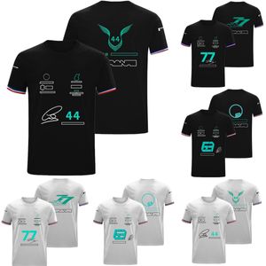 F1 Team T-shirt 2023 Formel 1 Racing Extreme Sports Mens T-shirt Kort ärm Summer Men Women mode överdimensionerade tryckta t-shirts