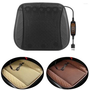 Car Seat Covers Summer Ventilation USB Cushion Cover With 5 Built-in Conditioned Cooler Office Cool Auto Interior Accessories