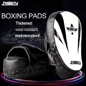 Saco de areia Almofadas de boxe Super MMA Punch Pad Foco Sanda Luvas de treinamento Karatê Muay Thai Chute pad mulher Homem Arco Alvo Atacado 230606