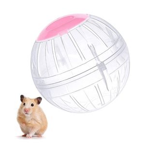 Leksaker 12 cm och 14 cm Hamster Sport Ball Ball Bortable Running Gerbil Apport Equipment för Small Animal Pet Play Toys Accessories