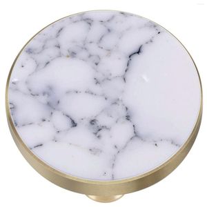 Sacchetti di gioielli 1 PZ Bianco Howlite Turchese Pietra Cassetto Manopole Comò Tira Maniglia Con Viti Per Armadio Casa Cucina Mobili Decor