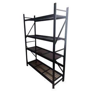 Commercial Laminated Grid Shelves: Warehouse Storage Racks, Customizable, Contact for Purchase