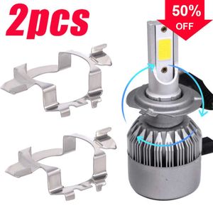 NOWOŚĆ 2PCS Baza reflektora Podstawa Adapter Gniazdo Pojazdów dla H7 LED Reflight Bulb Reflect Deck Light Akcesoria