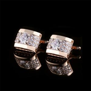 Manşet bağlantıları 1PAIR MENS CUFFLINKS Gömlek Kumf Bağlantıları Düğün Partisi Hediyesi 230607