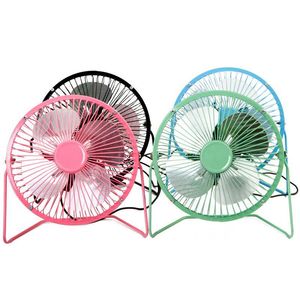 Other Household Sundries Mini Usb Fan Universal Home Office Car Portable Aluminum Small Desk 4 Blades Cooler Cooling Inch 6 Vt1402 D Dhpag