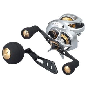 Mulinelli Baitcasting Mulinello ultra liscio 20KG Max Drag 91 Cuscinetti a sfera 63 1 Rapporto di trasmissione ad alta velocità Bobina da pesca Accessori per spinning 230608