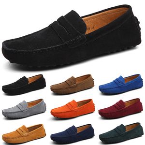 Sapatos casuais masculinos cor sólida preto respirável pratas taupe cinza azul marrom jogging caminhada baixo macio multi couro tênis masculino tênis ao ar livre moda