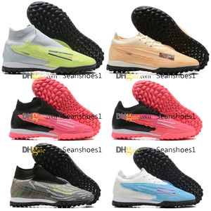 Geschenktüte Hochwertige Fußballschuhe Phantoms GX Elite TF Herren-Turf-Fußballschuhe mit niedrigem und hohem Knöchel Phantoms Link Neymar ACC Ghost Fußballschuhe Trainer Botas De Futbol