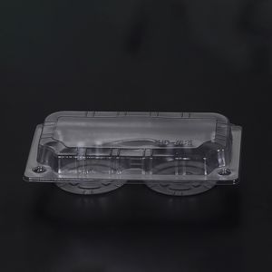 O fabricante fornece caixas descartáveis para embalagens blister, paletes internos para alimentos, bandejas transparentes blister