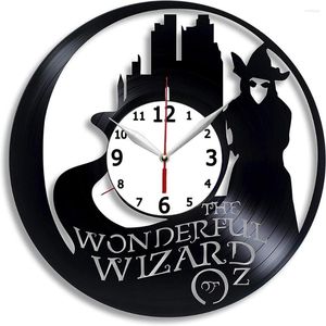 Orologi da parete The Wonderful Wizard Of Oz Company Orologio da record fatto a mano Poster con logo del marchio Unico