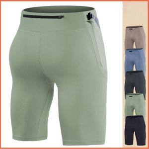 Shorts Masculino Calça de Moletom Fitness Masculina de Alta Elasticidade Secagem Rápida Calção de Treino Esportivo para Academia Correr Compressão Calça de Cinco Pontos Apertada 230607