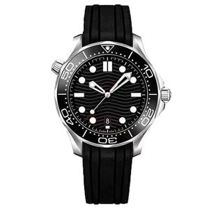 Luxury designer men's high-quality men's watches automatic mechanism OMG 2813 movement 40mm classic sapphire mirror black dial diving waterproof business Watches