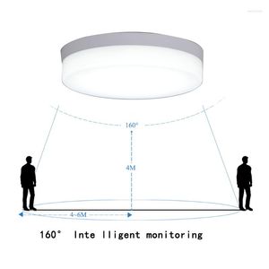 Ceiling Lights Lighting Motion Sensor Human Induction Smart PIR Led Fixture Bathroom Aisle Stairs Balcony Lamps