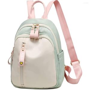 School Bags Backpack For Women Small Mini Nylon Travel Purse Shoulder Bag Cute Lightweight Girls