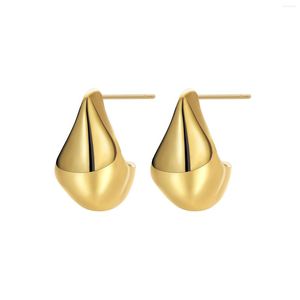 Hoop Earrings Chunky Gold For Women Lightweight Hollow Open Hoops Plated Set Womens Trendy