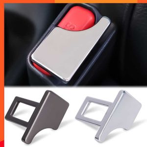 Novo 1pcs Hidden Car Safety Seat Belt Buckle Clip Silencer Antifouling Sticking Insert Card Car Interior Accessories Decorative Goods