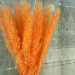 Decorative Flowers 15 Pcs Dried Flower Small Reed Eternal Pampas Grass Wedding Decor Artificial That Look Like Natural