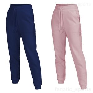 Lu Align Lu Lady Oversize Gym Long Pant Yoga Ready to Training Casual Pants Pockets Athletic Trouser Populära Sports Sportswears Wunder Train Outdoor
