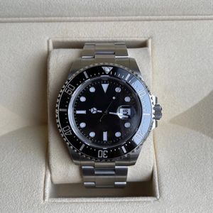 SX Мужские часы Дизайнерские часы 126600 126603 44MM 43MM SEA.2823 Сапфировые часы с автоматическим механическим механизмом Часы из стали 316L со складной пряжкой и коробкой