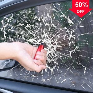 Nowy samochód Escape Safety Hammer Auto Window Breaker Aluminium Aluminium Awaryjne Młot Basek bezpieczeństwa narzędzia do ratowania życia młotek ratowania życia