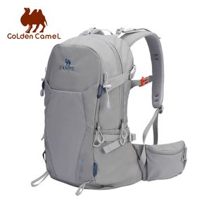 Backpacking Packs Golden Camel vandringsman ryggsäckar lättväska för män utomhus kvinnor som kör sport reser cykling ryggsäck 230607