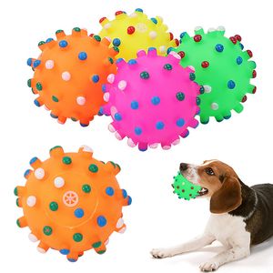 Brinquedos para cães de estimação Acessórios para cães Bolas de borracha interativas Brinquedos para cães para cães grandes Cachorrinho Gato Brinquedos para mastigar para limpeza de dentes para cães