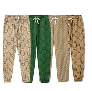 Diseñador Pantalones para hombre Letra clásica G Imprimir Casual Hombres Mujeres Chándales Joggers Pantalón Moda Hip Hop Pantalones de cintura elástica