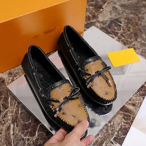 Dress shoes ladies fashion shoes summer bow beach shoes leather flat metal buckle casual sandals ladies printed letters classic men's work shoes brown size 34-41.