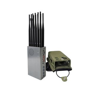 Portable 12 Bänder Jam Mer Shields GPS WiFi Lojack RF315MHz 433MHz 868MHz DSM CDMA GSM 2G 3G 4G 5G Signale