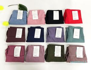 Lycra Fabric твердый цвет женщин йога брюки с высокой талией спортивные спортзал.