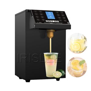 220V Commercial Fructose Machine 16 Grid Microcomputer Fructose 8l Capacity Quantitative Machine Milk Tea Equipment