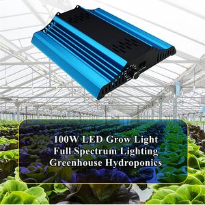 LED coltiva la luce lampada a spettro completo per la coltivazione di piante luce per piante da fiore, crescita della piantina fioritura vegetativa 100w 120W 240W 480W serra idroponica giardinaggio agricoltura dimmerabile