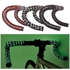 Componentes de guidão de bicicleta 2 PCS Fita de cintas para guidão eva escente de bicicleta Antiderrapante Tiras de estrada Absorvente de choque 230607
