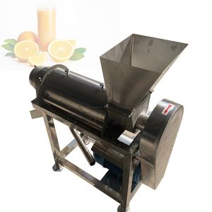 Kommerzielle Entsafter, elektrische Edelstahl-Trauben-Ingwer-Spinat-Pressmaschine, Obst- und Gemüseextraktor