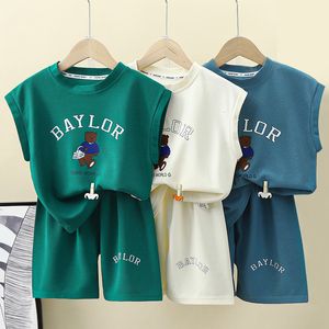 衣料品セット2PCS韓国の男の子の夏の服セット