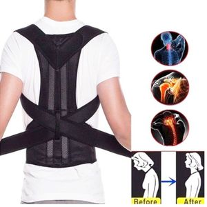 Suporte para costas Corretor de Postura Brace Clavícula Stop Slouching and Hunching Trainer Ajustável Cinto de Correção Unissex 230608