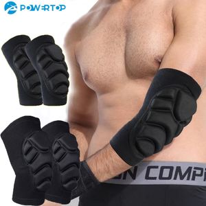 Skate Protective Gear 1 Pair Breattable MTB Knee Protector Anti Slip Basketball Pads Mountain Bike Cycling Dancing Elbow Brace Support 230608