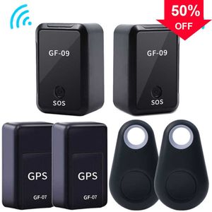 Nowy Mini CAR GPS Tracker GPS anty-glosta locator w czasie rzeczywistym śledzenie nagrywania magnetycznego GF09 GF07 Sim Pozycjoner WIFI Urządzenia Wi-Fi