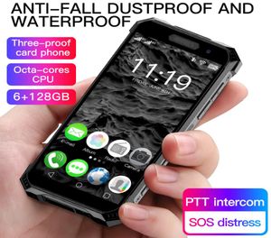 4G rugged cell phone Face Recognition 6GB 64GB 128GB 3800mAh Mini Smartphone SoyesFingerprint NFC PTT Octa IP68 Waterproof Whatsap7879361