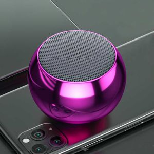 Tragbare Lautsprecher, kleines Gadget, tragbarer Lautsprecher, Metallgehäuse, Bluetooth, Parable-Taste, Geschenk, Subwoofer, kabellose Musik