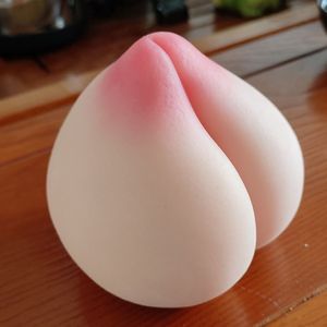 Brinquedo sexual masculino Peach Masturbation Cup Venting Ball Vaginal Sex Anal Masturbator Bolso de peito buceta Brinquedo sexual para homem