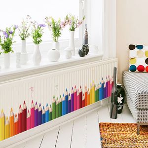 Faça você mesmo lápis mural de volta às aulas adesivos de parede removíveis arte em vinil decalques de parede jardim de infância decoração do quarto