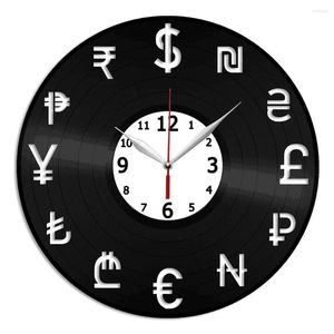 Настенные часы валютные обменные часы для домашнего декора - кухня гостиной 12 дюймов